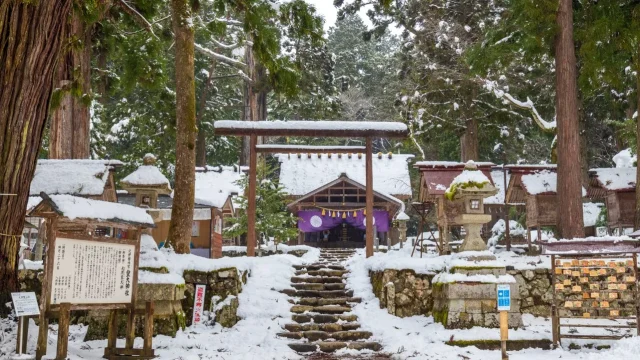 Toyoke Grand Shrine → Motoise Inner Shrine → Ama-no-Iwato Shrine)