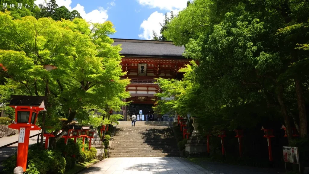 Niomon Gate, Kuramadera Temple