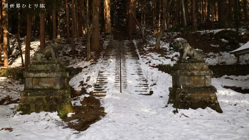 雪の宝光社（ほうこうしゃ）｜戸隠神社