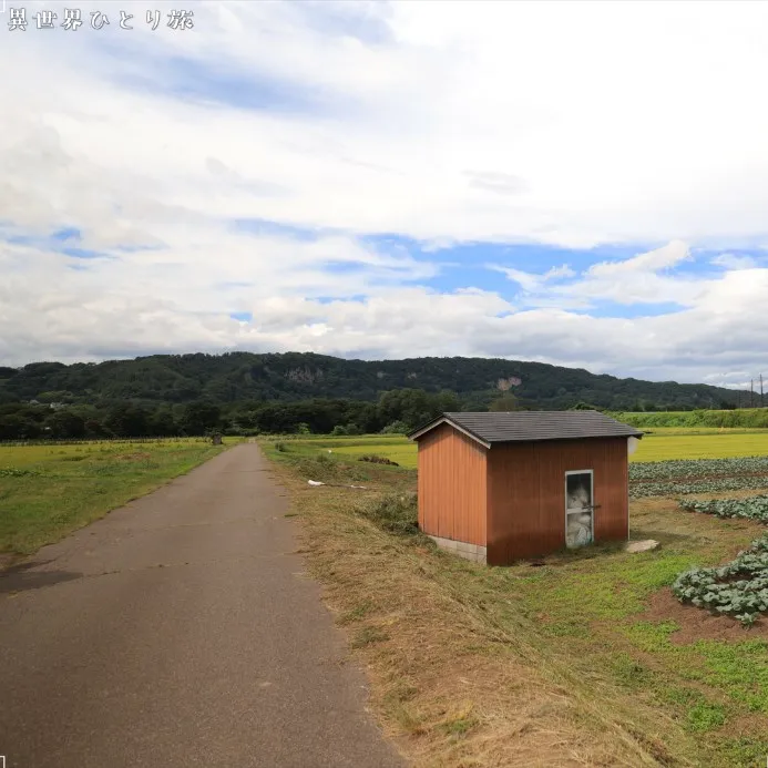 長野県小諸の田園風景