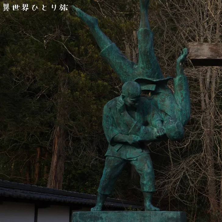 Statue of Shiro Saigoh｜Model of Sanshiro Sugata