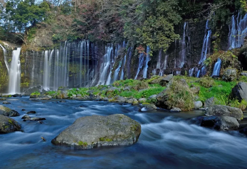 白糸の滝（富士宮市）|静岡の絶景
