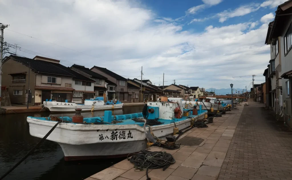 新湊内川:日本のベニス