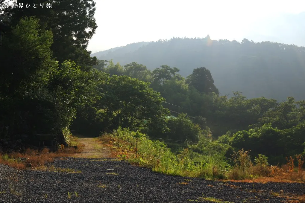 From Magome-juku to the old Nakasendo Road