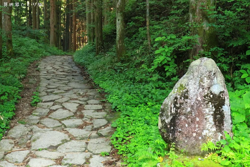 一石栃立場茶屋～神居木～中山道