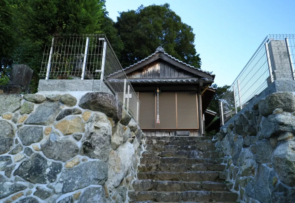 風の森神社｜奈良県葛城古道の絶景