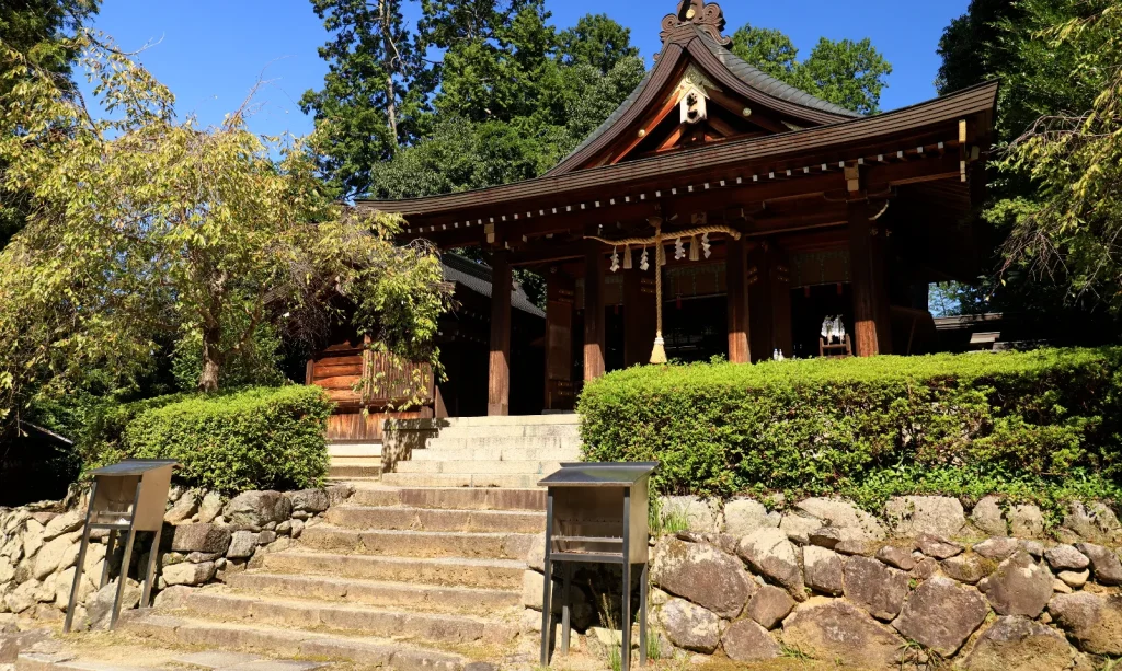 飛鳥坐神社｜奈良県明日香村の絶景