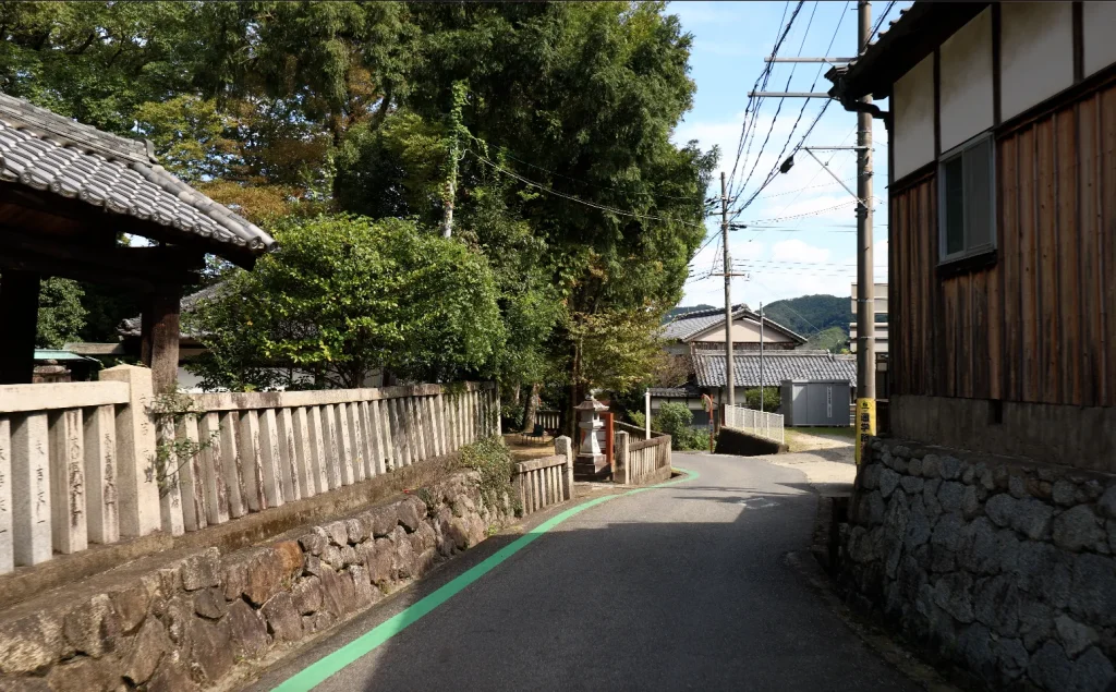 長柄神社｜奈良県葛城古道の絶景
