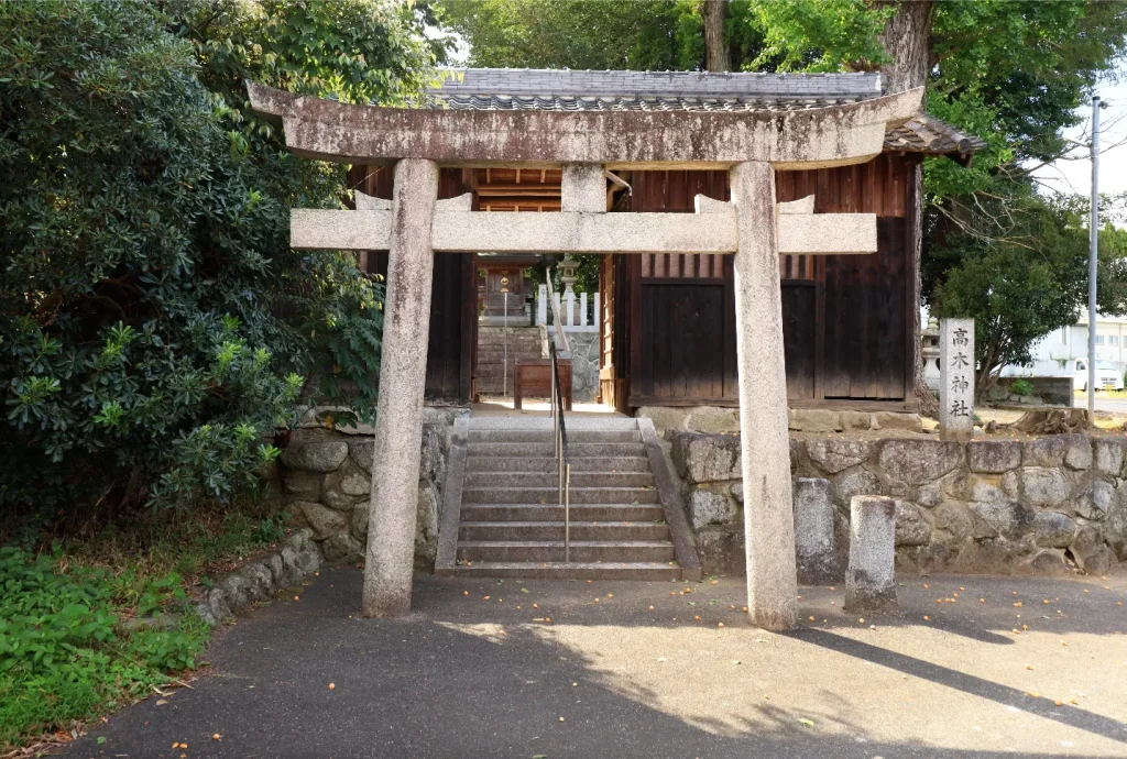 高木神社｜奈良県葛城古道の絶景