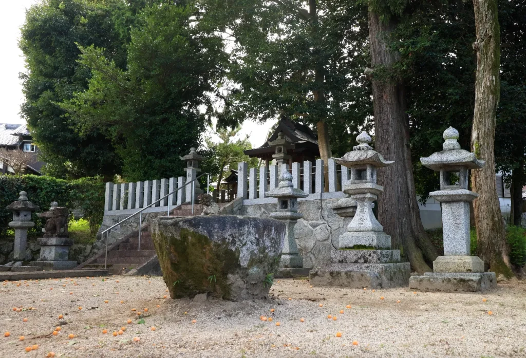 高木神社｜奈良県葛城古道の絶景